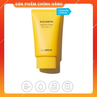 Kem chống nắng The Saem Eco Earth Power Light Sun Cream SPF50+ PA+++