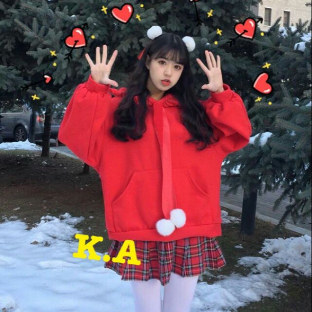 Áo hoodi quả bông