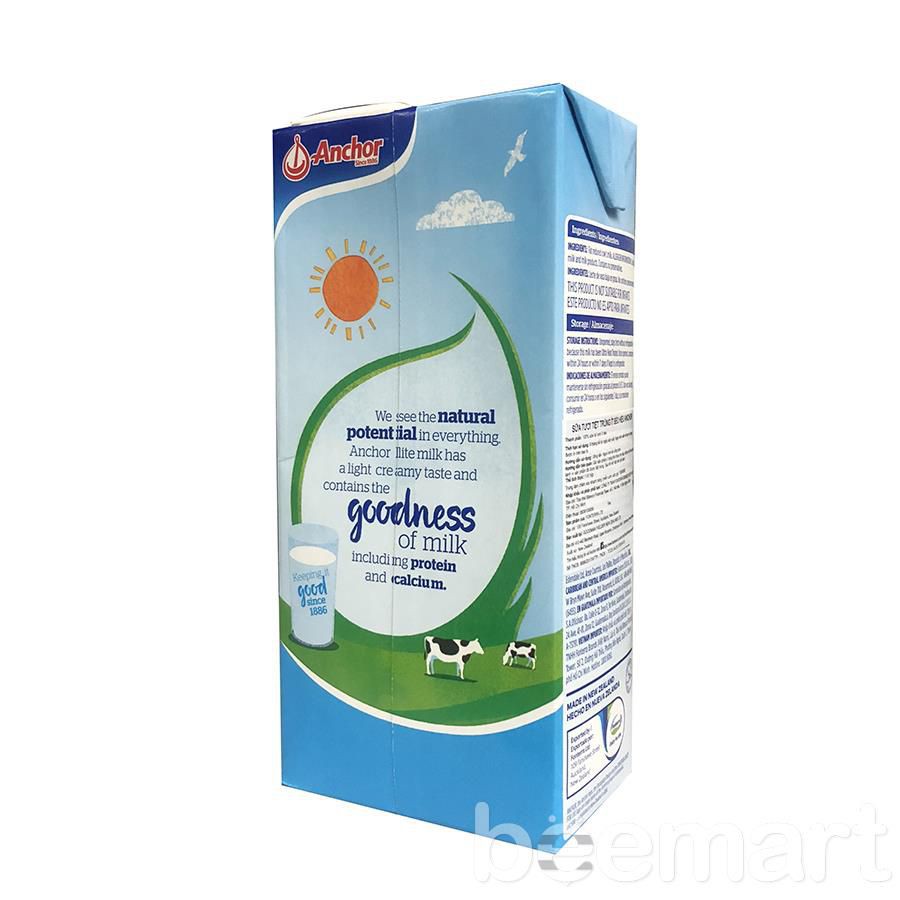 Sữa tươi Anchor Low Fat Milk 1L