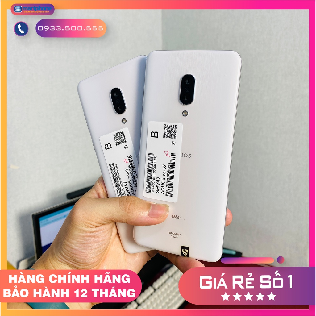 Điện thoại Sharp Aquos Zero 2 (8GB/256GB) màn hình 240Hz siêu khủng - Hàng nội địa Nhật đẹp zin BH 6 tháng