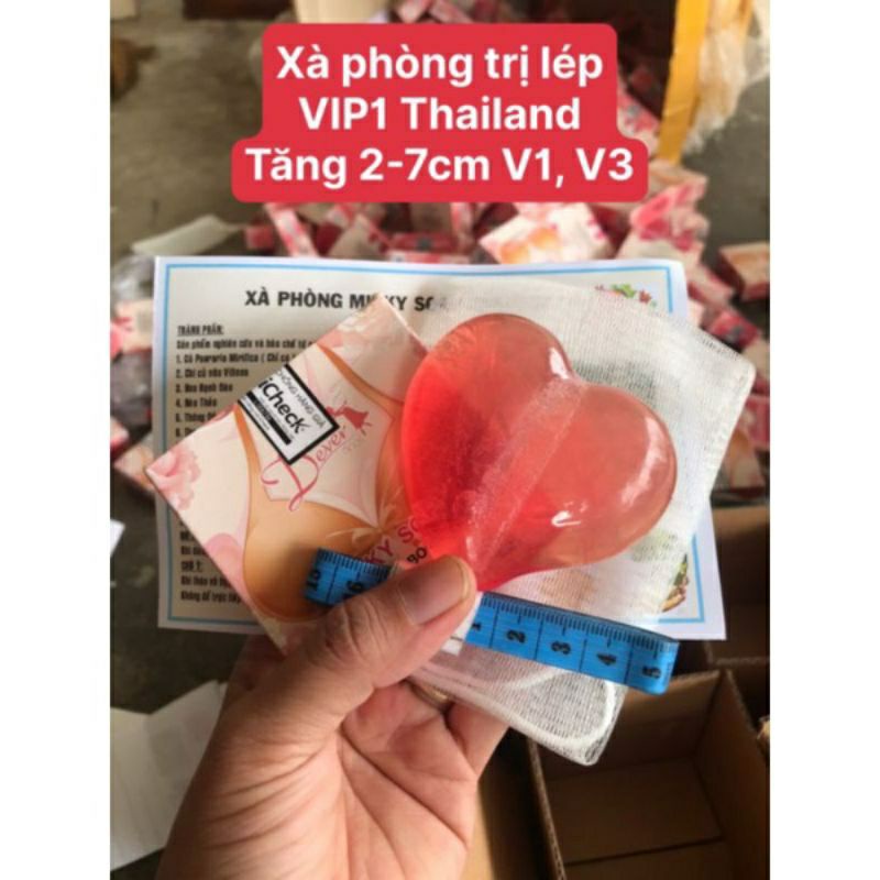 combo 2 xà phòng milky soap thái lan tăng vòng 1 xà phòng nở ngực thái lan (tặng túi lưới + thước dây )