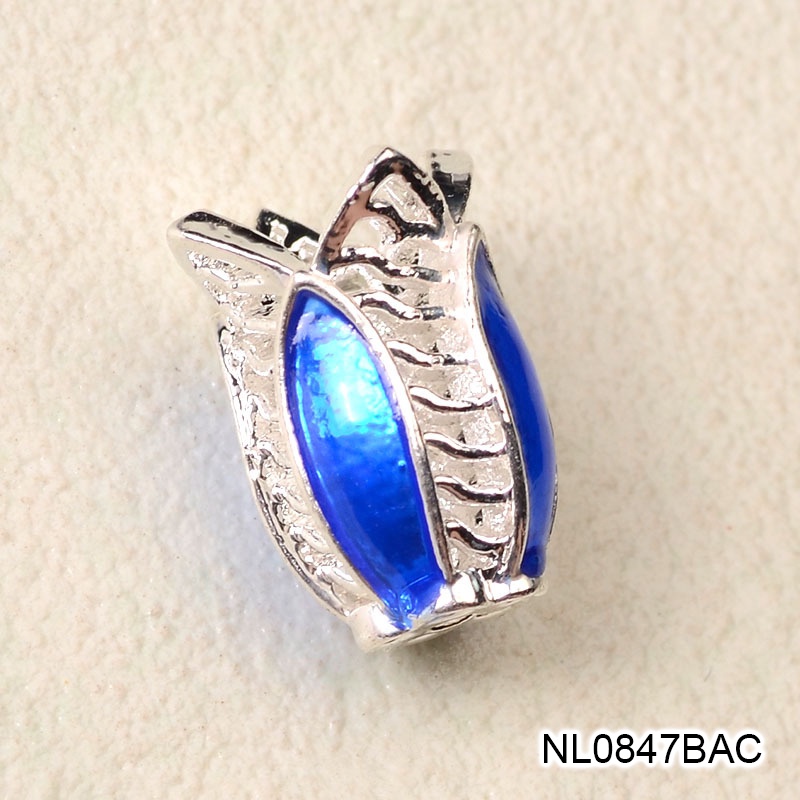 Phiến chụp dạng charm kim loại sơn màu  men 20*9mm nguyên liệu làm trâm làm trang sức cổ trang cosplay cổ phục