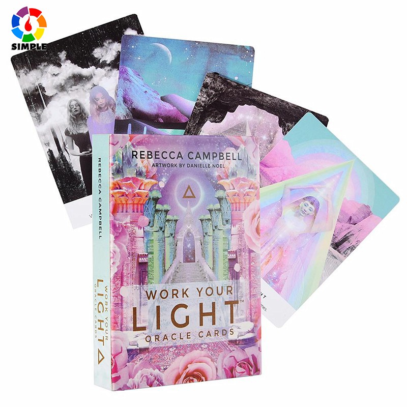 Bộ bài tarot cao cấp Work Your Light Oracle Tarot