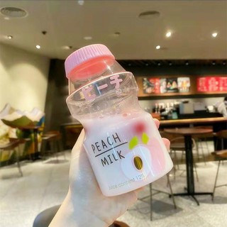 bình nước sữa chua cute hột me