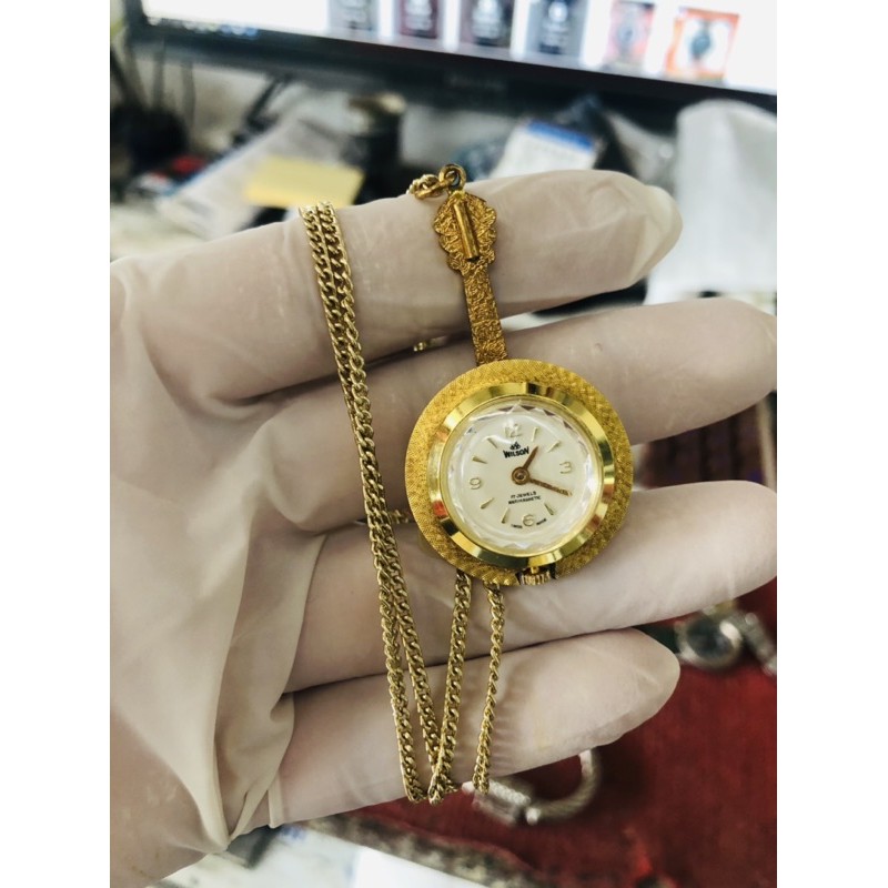 đồng hồ nữ WISS cơ cót 17j