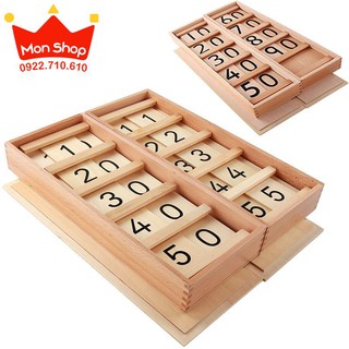 Giáo cụ Montessori - Bộ hàng chục