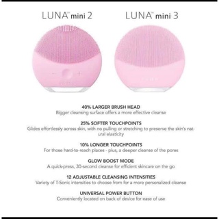 Set máy rửa mặt Foreo Luna mini 3