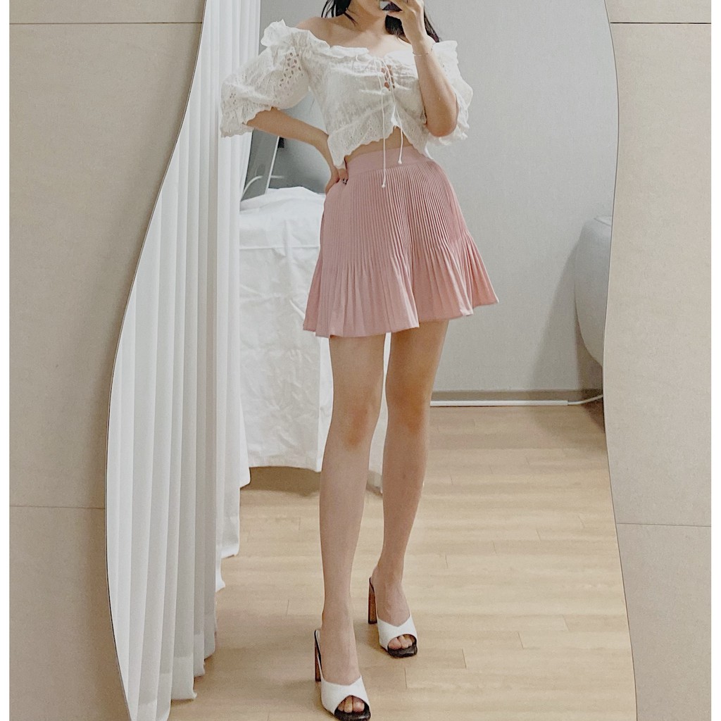 Váy ngắn shalala (mới ra mắt mùa hè Hàn Quốc -3 màu)