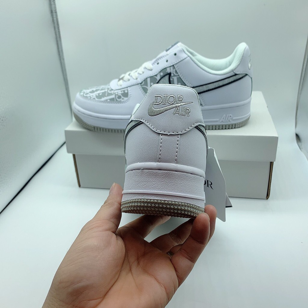 💥FREE SHIP-HÀNG QUẢNG CHÂU 💥𝐍𝐈𝐊𝐄 AF1 DIOR ĐẾ XÁM 1:1 FULL BOX