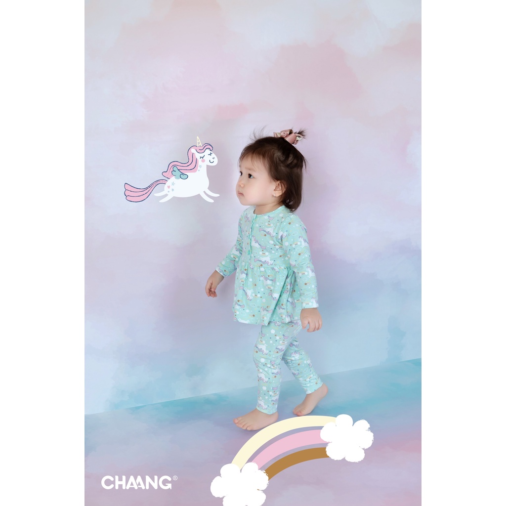 Chaang Bộ dài Babydoll cho bé gái Pony &amp;Dino