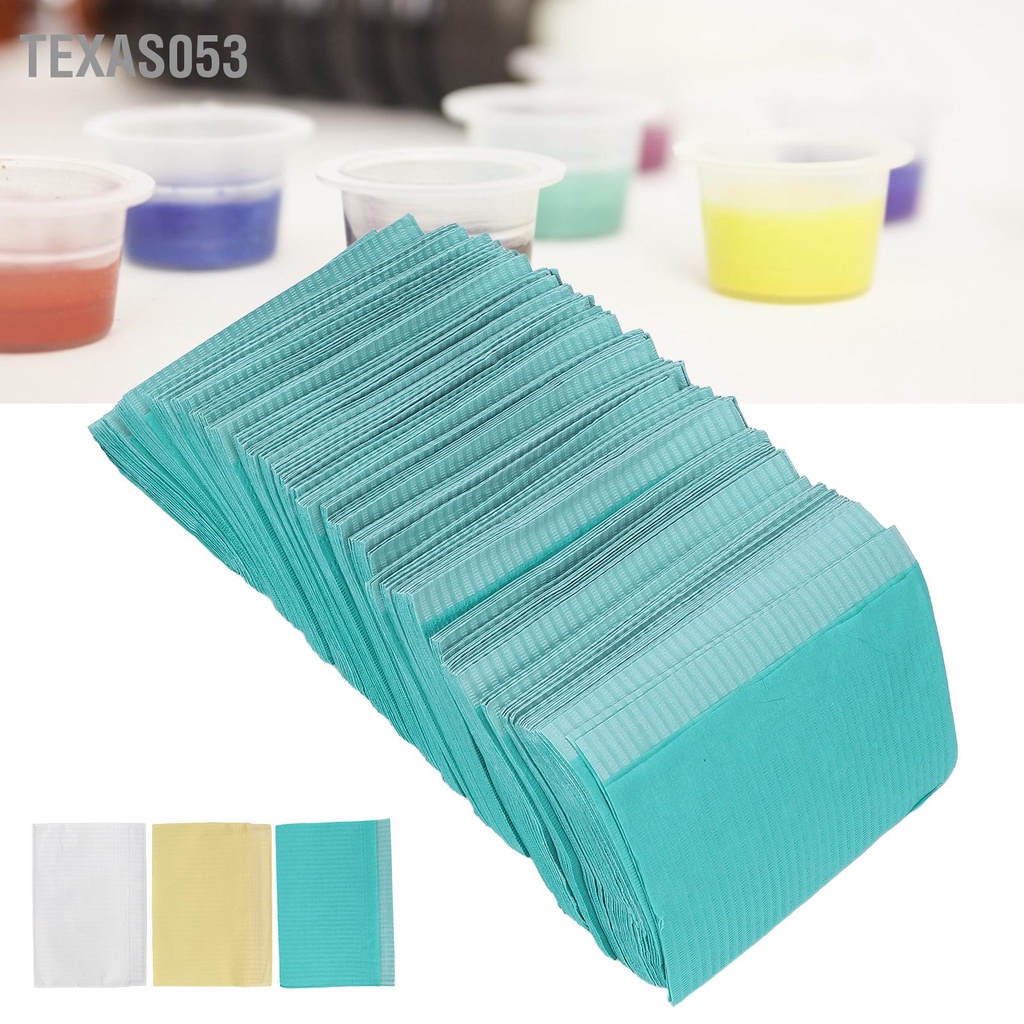 [Hàng Sẵn] Bộ 125 Khăn Trải Bàn Hình Xăm Y Tế Không Thấm Nước Dùng Một Lần【Texas053】