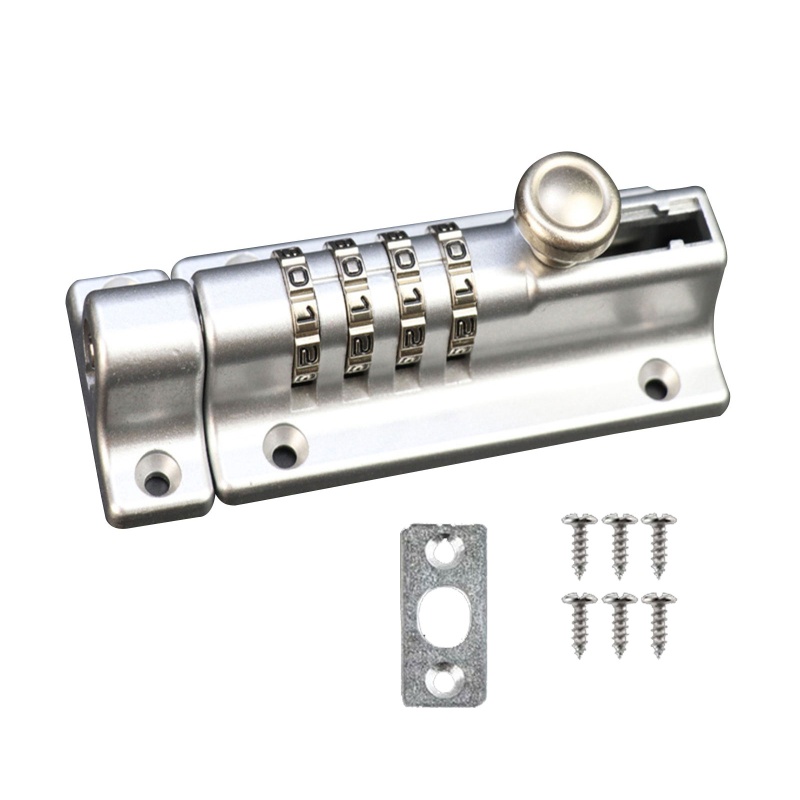 Chốt Khóa Cửa Trượt Bằng Hợp Kim Kẽm An Toàn Tiện Dụng