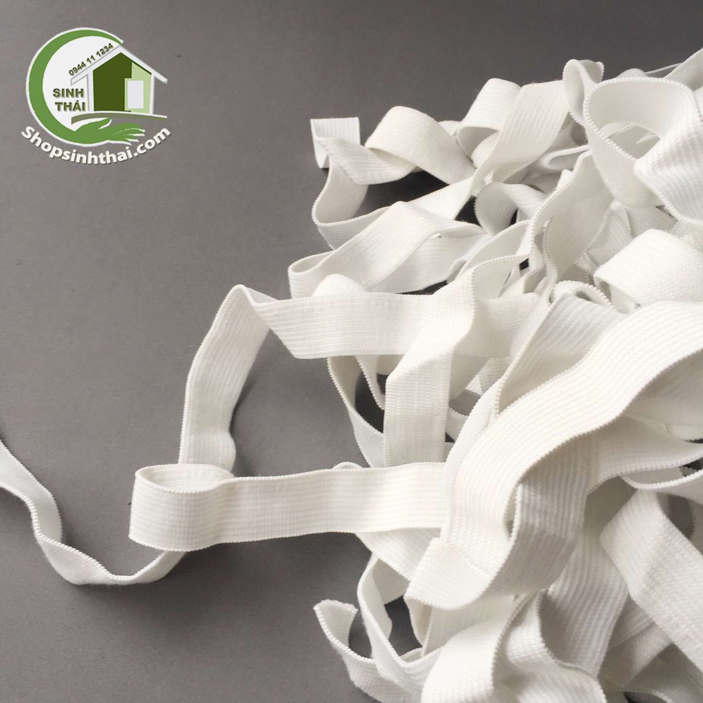 Dây thun may đồ - dây chun luồn quần - bản to 2cm  cắt thành 1 dây dài tùy số lần đặt - chọn màu