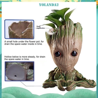 Chậu Hoa Hình Nhân Vật Groot Dễ Thương