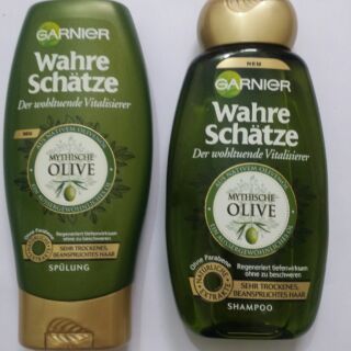 COMBO Dầu Gội + Xả OLIVE Garnier 