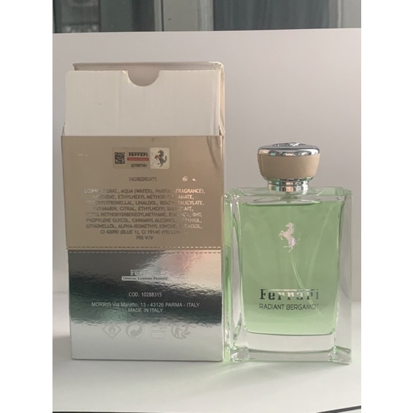 Nước Hoa Nam Ferrari Radiant Bergamot 100ml Full Box ?(ko Seal)