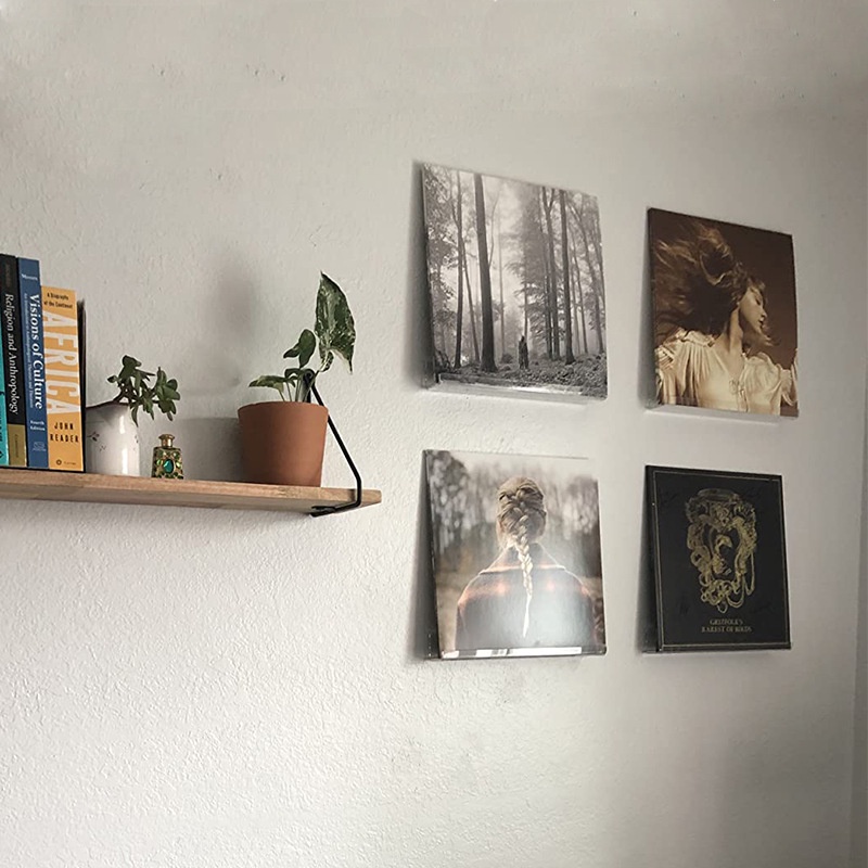 Kệ, giá treo nhựa mica để hình, ablum treo tường