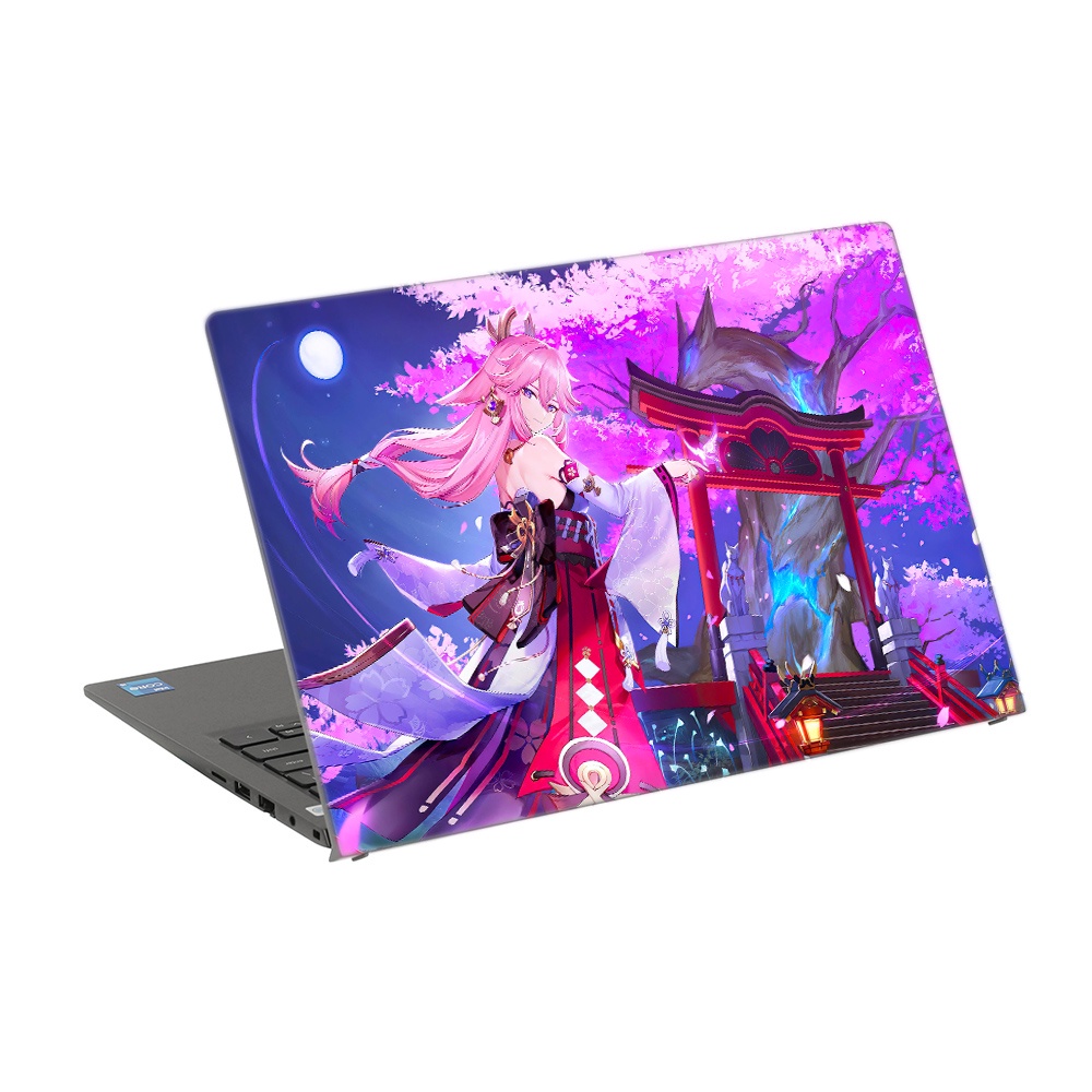 Skin Laptop In Hình Genshin Impact Dành Cho Các Dòng Máy Dell Hp Asus Msi Acer Lenovo Macbook Theo Yêu Cầu