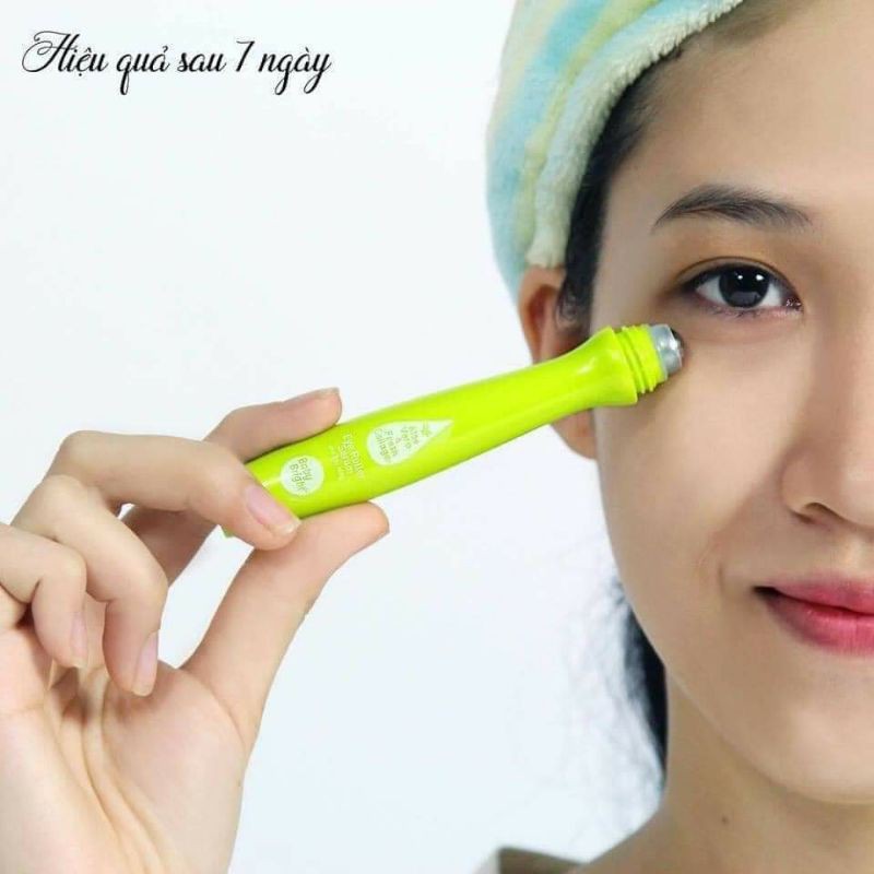 Cây lăn mắt lô hội và collagen tươi Baby Bright Aloe Vera & Fresh Collagen Eye Roller Serum 15ml