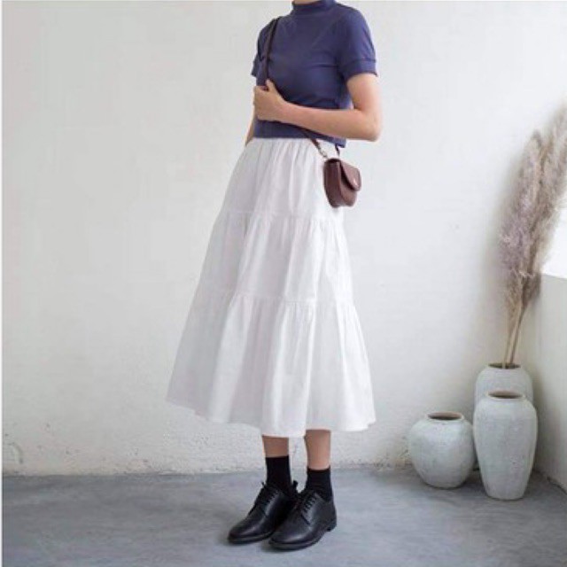 Chân váy 3 tầng von (2 lớp) DV6