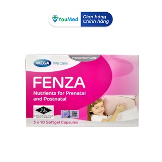 Viên bổ sung vitamin cho phụ nữ có thai Mega We Care Fenza