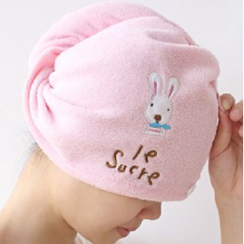Mũ Quấn Tóc Mũ Tắm Hàn Quốc Thỏ