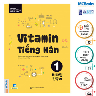 Sách Vitamin Tiếng Hàn 1 Mcbooks