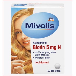 Biotin của Mivolis hộp 60 viên