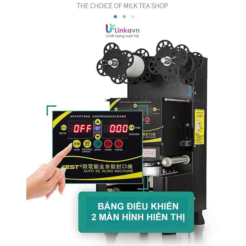 Máy dập nắp cốc tự động cao cấp FEST RC95