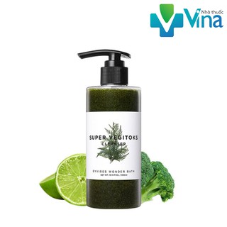 Sữa Rửa Mặt Thải Độc Rau Củ Quả VEGITOKS CLEANSER