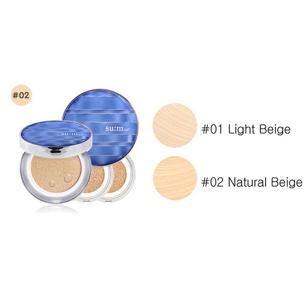 [ HÀNG CHÍNH HÃNG ] Phấn nước dành cho da dầu Su:m37 Water-full CC Cushion Perfect Finish 15g | BigBuy360 - bigbuy360.vn