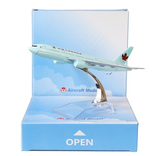 Mô hình máy bay tỉ lệ 1:400 Canada Boeing 777 chân thật