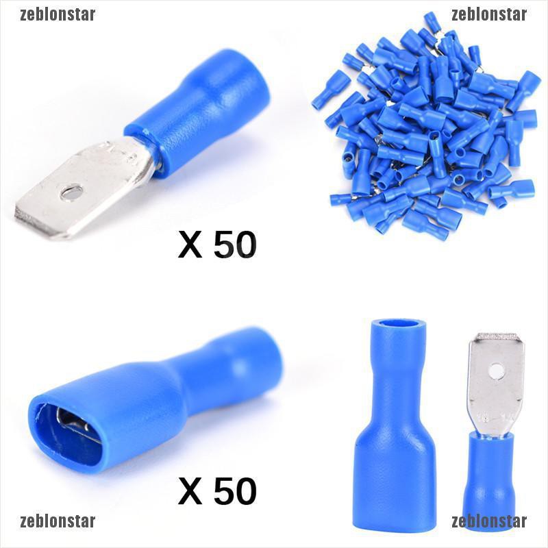 Bộ 100 Dây Điện Màu Xanh Dương Siêu Bền Tiện Dụng