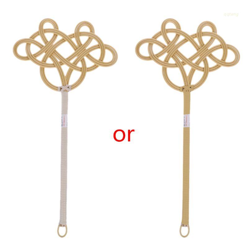 QQ Cây Vợt Đánh Phủi Bụi Thảm Giả Mây Thủ Công Siêu Bền