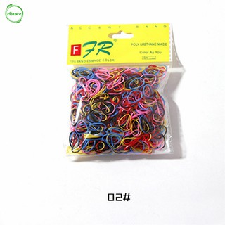 1000 Dây Thun Buộc Tóc Nhiều Màu
