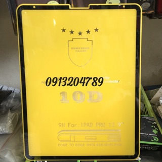 Kính cường lực full màn ipad 12.9 ( 2018 ) bản mới không nút home