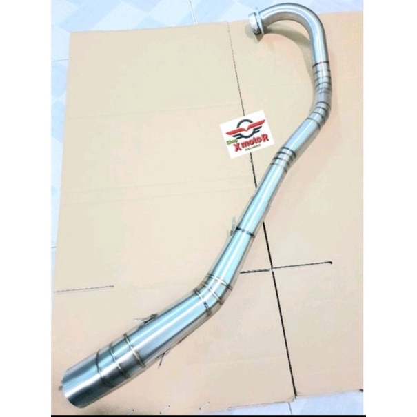 Cổ pô  Exciter 135 cổ INOX 304 gắn pô độ