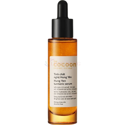 Tinh chất nghệ Hưng Yên Cocoon làm sáng da và mờ vết thâm (5ml/30ml)