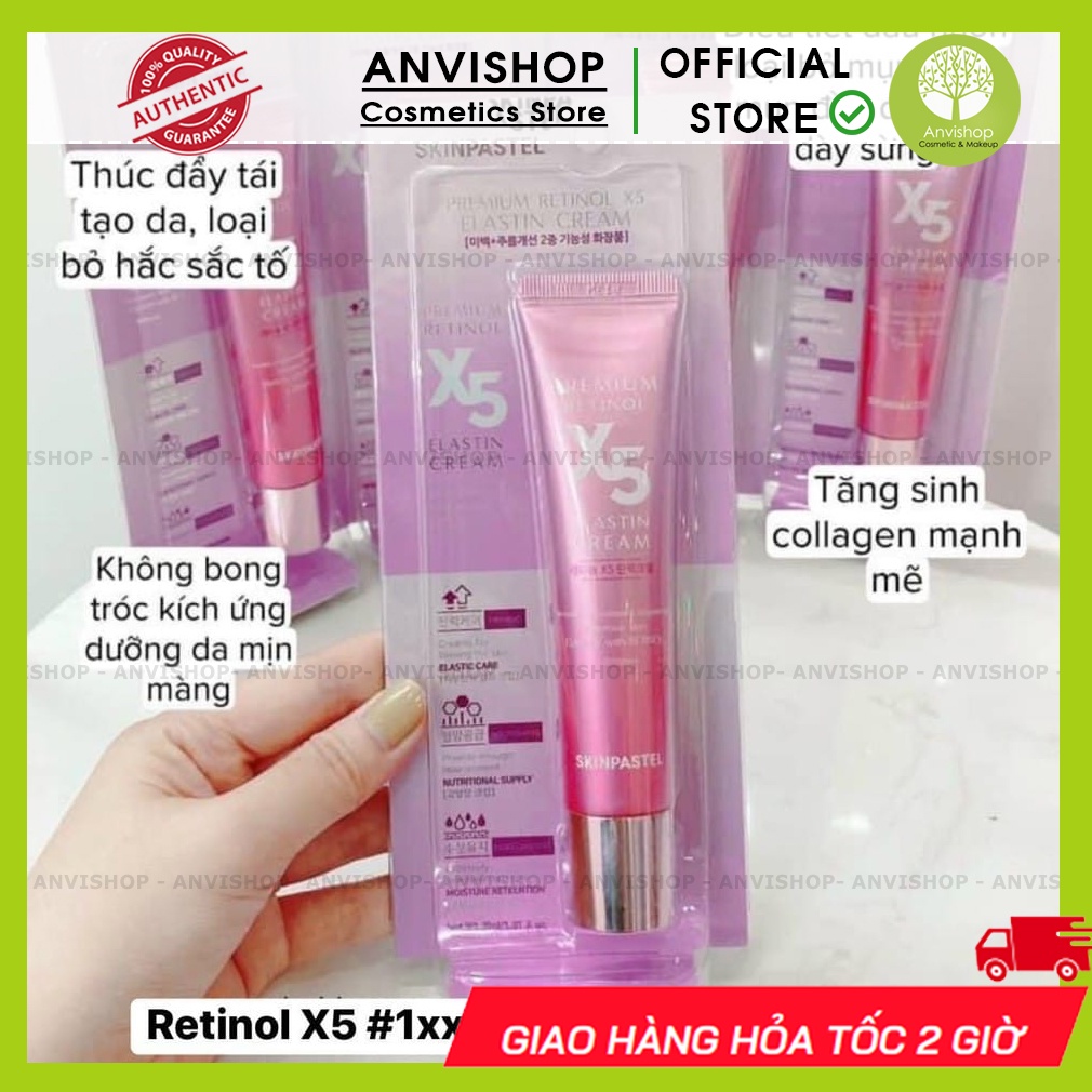 Kem trẻ hoá da Retinol X5