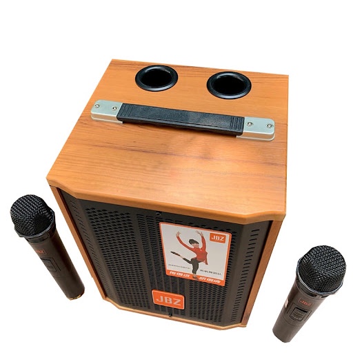 Loa kéo Bass 15cm, 150W kèm 2 tay micro
