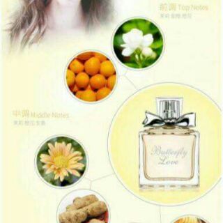 Nước hoa vàng Butterfly Maycreate 50ml