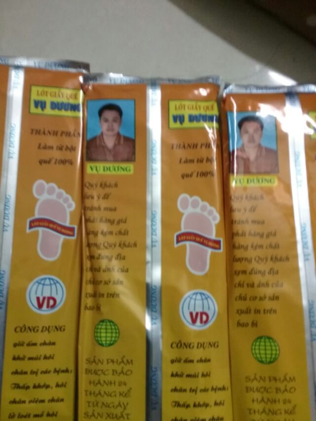 Lót giày quế vụ Dương - 10 đôi ( miễn phí vc toàn quốc)