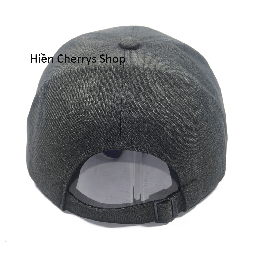 Nón kết Nam Nữ - Chất liệu vải Kaki bền chắc gắn mặt sắt NY nổi bật tạo nên sự tự tin cho người đội