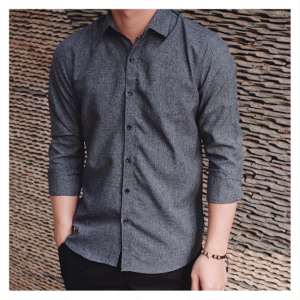 Áo sơ mi - Áo sơ mi đũi cao cấp - Chất đũi mát, không nhăn, không phai màu, dáng trẻ đẹp, tôn dáng người mặc | BigBuy360 - bigbuy360.vn