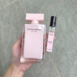 (5ml/10ml) Mẫu thử nước hoa nữ Narciso For Her mùi phấn hồng nhạt