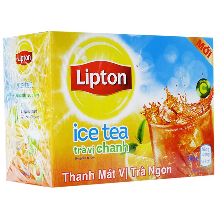 Trà Lipton Ice Tea các vị hộp 224g