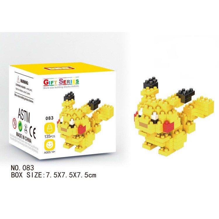 LNO LEGO Đồ Chơi Lego Xếp Hình Pikachu Đáng Yêu