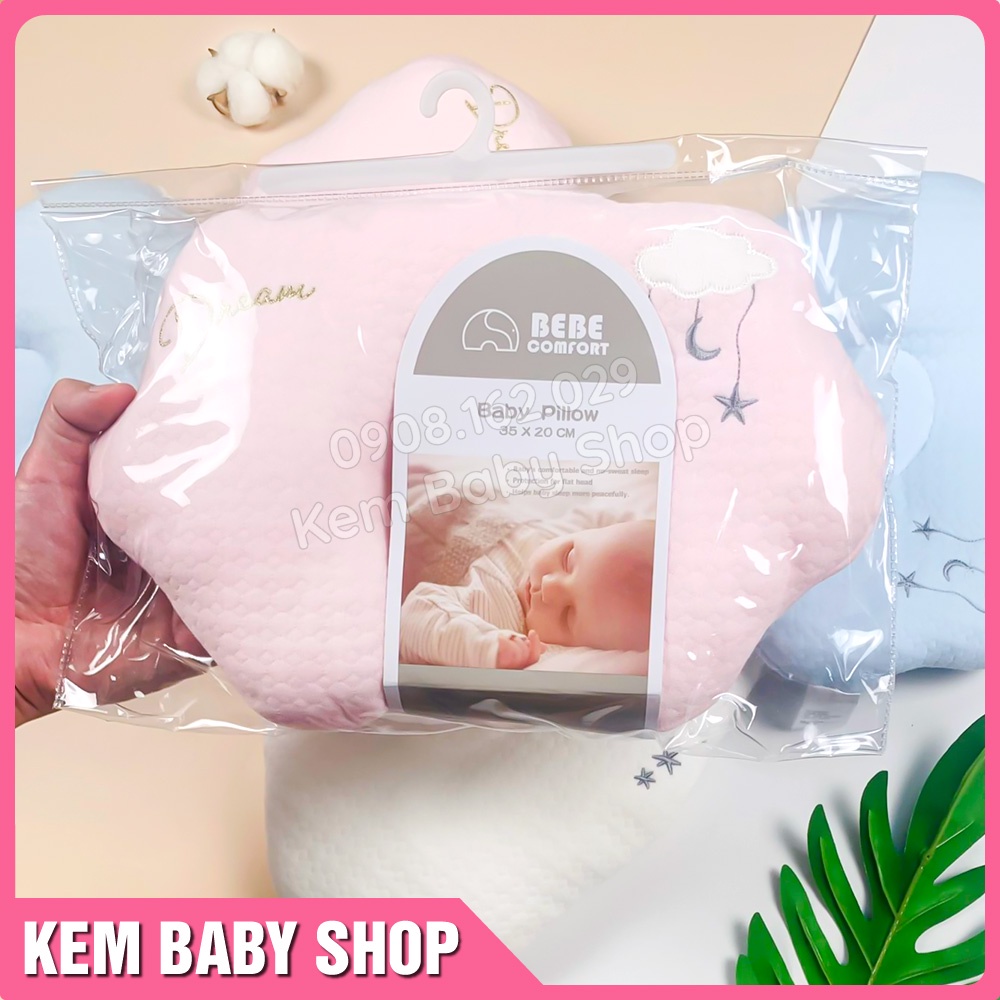 Gối lõm bông Baby Comfort cho bé - Gối lõm chống bẹp đầu cho bé