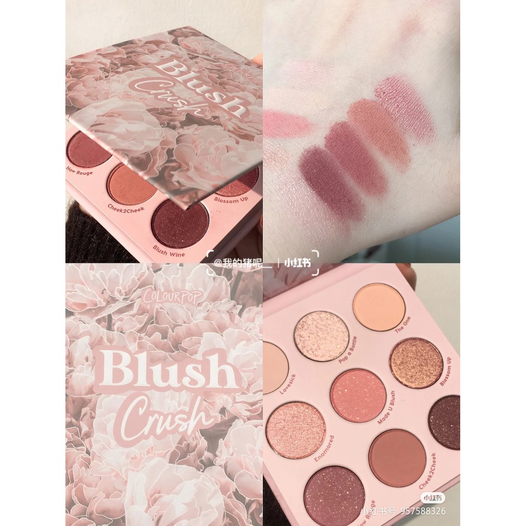 Bảng mắt Colourpop Blush Crush