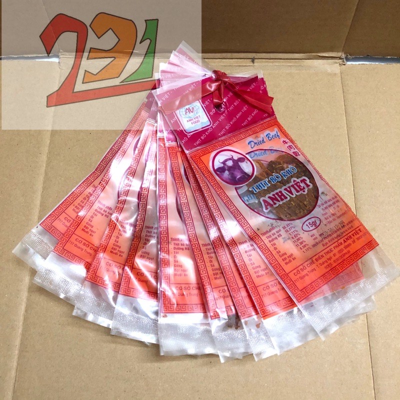 Dây x10 Bò Khô Hiệu Anh Việt